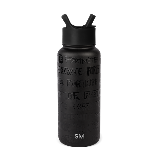 Fortnite Summit Water Bottle with Straw Lid